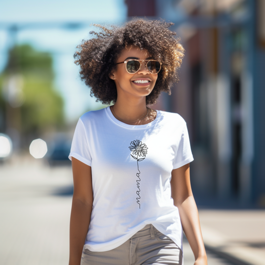 Mama Sunflower Tee