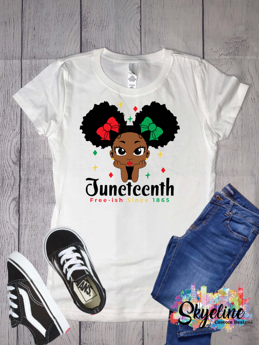 Juneteenth Little Girl